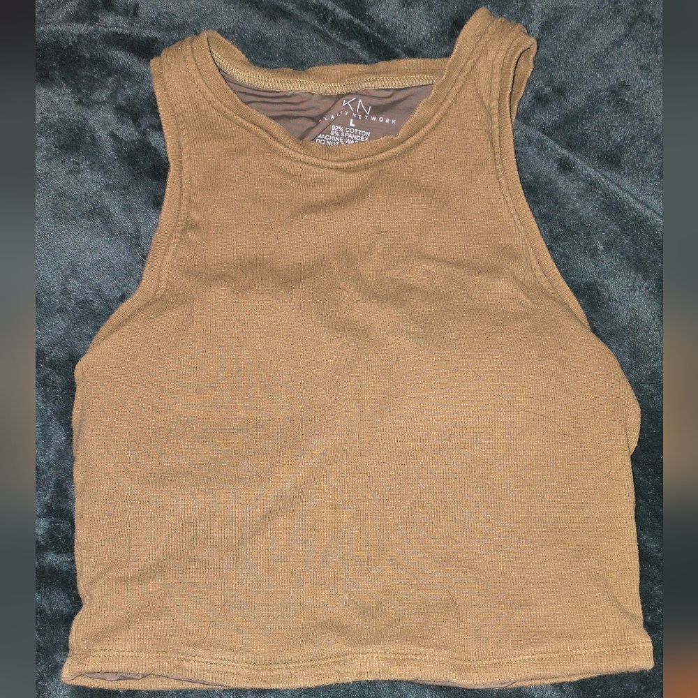 Klassy Network High Neck Cropped Brami